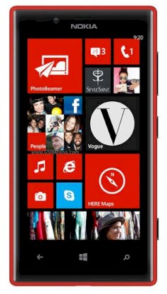 Nokia Lumia 720 (Nokia 720 RM-885) Red
