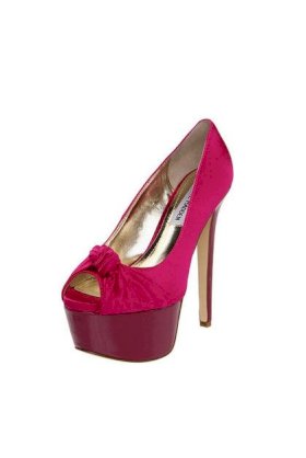 Giày nơ Satin- Fuschia Pink WST13310075M