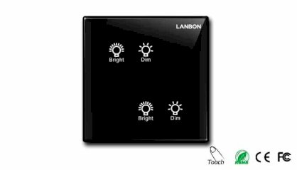 Công tắc cảm ứng thông minh điều chỉnh độ sáng đèn Lanbon L2-HDR1-GLT2