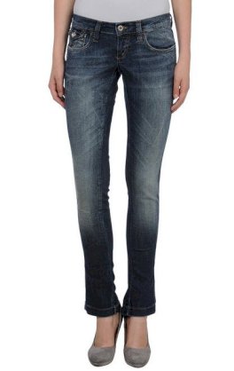 Quần Jeans nữ dạng suông Miss Sixty xanh WMIS121300028