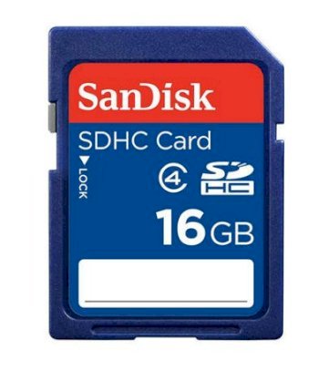 Sandisk SDHC 16GB (Class 4)