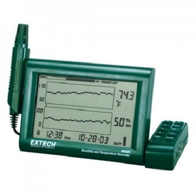 Bộ ghi giữ liệu hiển thị biểu đồ nhiệt độ và độ ẩm Extech RH520A-220 (220VAC)