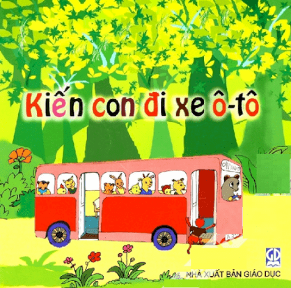 Kiến con đi xe ô tô