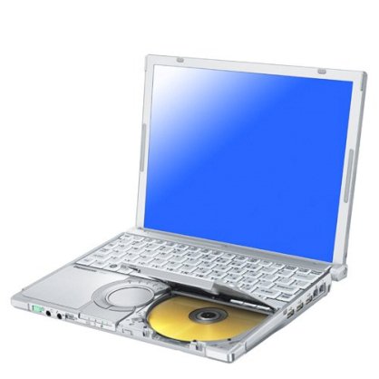 Panasonic Toughbook CF-W7 (Intel Core 2 Duo U7500 1.06GHz, 1GB RAM, 80GB HDD, VGA Intel 960GM, 12.1 inch, Window 7 Proffessional)