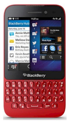 BlackBerry Q5 (BlackBerry R10) Red