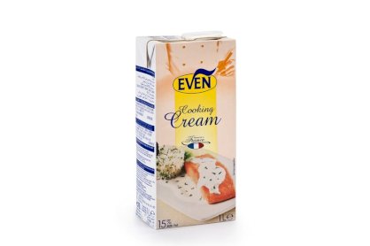 Kem nấu Pháp Even UHT Cooking cream 15% Fat 12x1l