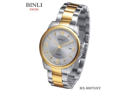 Đồng hồ nam BINLI BX-8007GSY chính hãng 