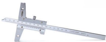 Thước đo độ sâu cơ khí INSIZE 1247-6001, 0-600mm/ 0.02mm