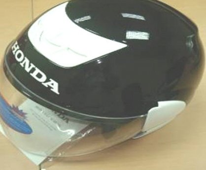 Mũ bảo hiểm cả đầu Honda 08HRK-HJC-XLZB ( Màu đen )