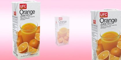 Nước cam 40% Orange Juice 1l