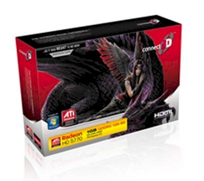 Connect3d C3D-H5770-1GD5E-HDMI (ATI Radeon HD5770, GDDR5 1GB, 128-Bit, PCI Express 2.0)