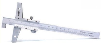 Thước đo độ sâu cơ khí (có móc câu) INSIZE 1248-150, 0-150mm/0.05mm