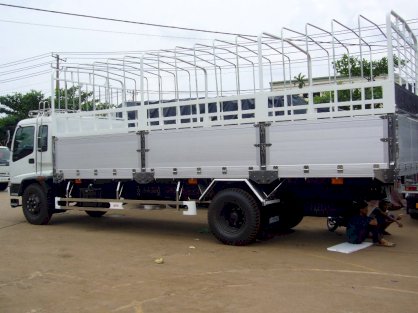 Thùng xe mui bạt Isuzu MB11