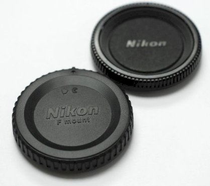 Nắp che ống kính Cap body và cap đuôi lens Nikon