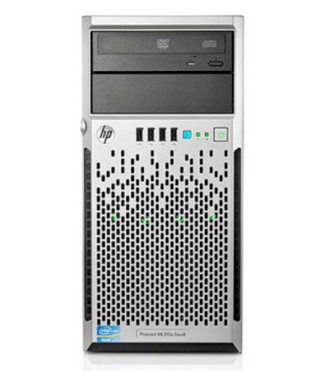 Server HP ProLiant ML310e Gen8 E3-1220v2 1P (674786-001) (Intel Xeon E3-1220v2 3.10GHz, RAM 2GB, 460W, Không kèm ổ cứng)