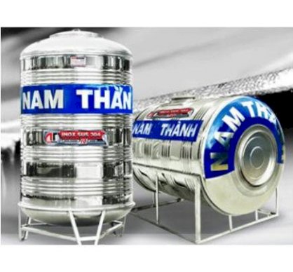 Bồn nước inox Nam Thành 6000 lít ngang