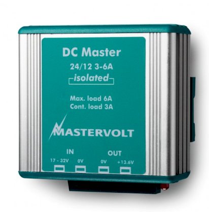 Thiết bị biến đổi điện 1 chiều  Mastervolt DC Master 24/12-12A (Isolated)