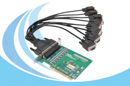  Card PCI UTEK UT-768 ra 8 Cổng RS232 Công Nghiệp  