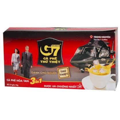 Cà phê sữa G7 3in1 21 gói