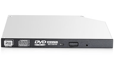 HP 9.5mm SATA DVD RW JackBlack Optical Drive for DL360p, DL160, DL320e, DL360e G8, HP StoreEasy 1000 Storage 652241-B21