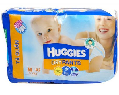 Tả quần Huggies Dry Pant Jumbo M42