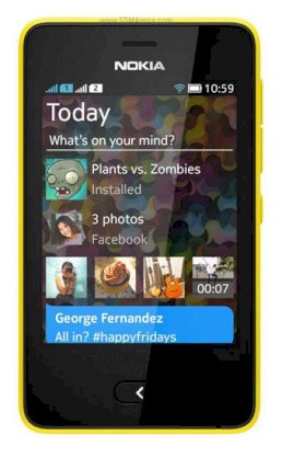 Nokia Asha 501 (Nokia Asha 501 RM-899) Yellow