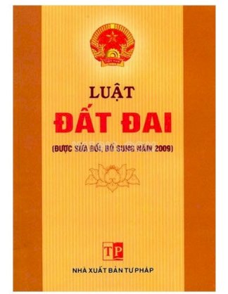 Luật đất đai năm 2003 sửa đổi, bổ sung mới nhất năm 2009