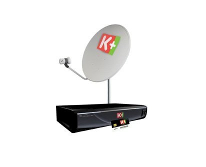 Bộ truyền hình vệ tinh K+ HD 72 kênh TV thường + 8 kênh HD