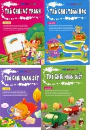 Thế giới vui nhộn - chơi vui học tài (trọn bộ 3 cuốn)