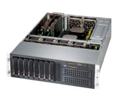 Server Supermicro SuperServer 6037R-72RFT+ (SYS-6037R-72RFT+) E5-2650L (Intel Xeon E5-2650L 1.80GHz, RAM 4GB, 1280W, Không kèm ổ cứng)