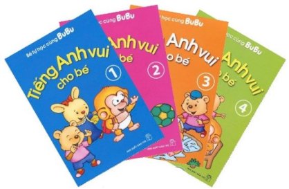 Bé tự học cùng Bubu - Tiếng Anh vui cho bé (trọn bộ 4 tập)