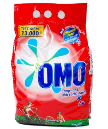 Bột giặt Omo đỏ 800g