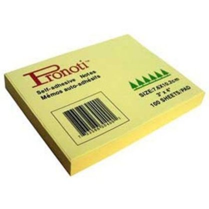 Giấy nhắn Pronoti  3" x 4" (100tờ/tập)