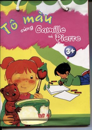 Bộ túi tô màu cùng Camille và Pierre 3+