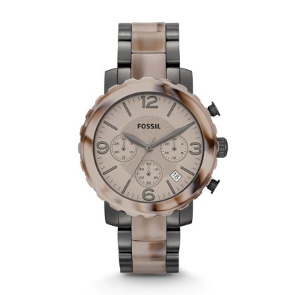 Fossil Women's JR1383 Natalie Stainless Steel Two-Tone Watch