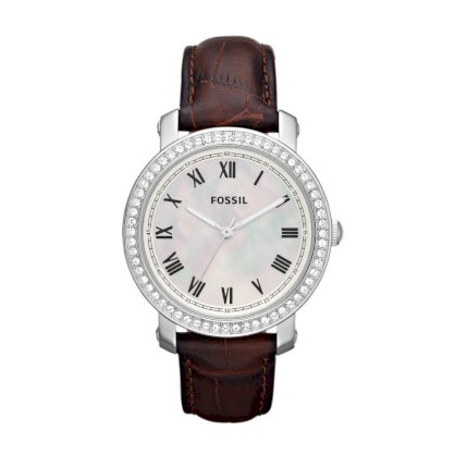 Fossil Emma Leather Watch - Brown ES3118  