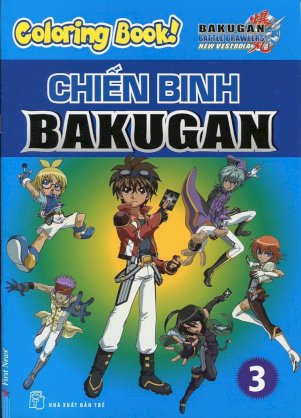 Chiến binh Bakugan - Tập tô màu (tập 3)
