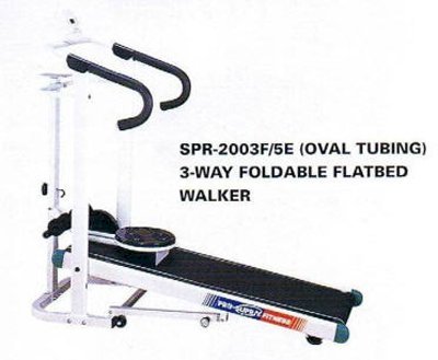 SPR- 2004MF/5E(OVAL TUBING) 4- WAY MAGNETIC FOLDABLE FLATBED WALKER