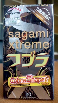 Bao cao su Sagami Xtreme Cobra 