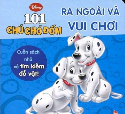 101 Chú chó đốm - Ra ngoài và vui chơi - Cuốn sách nhỏ về tìm kiếm đồ vật!