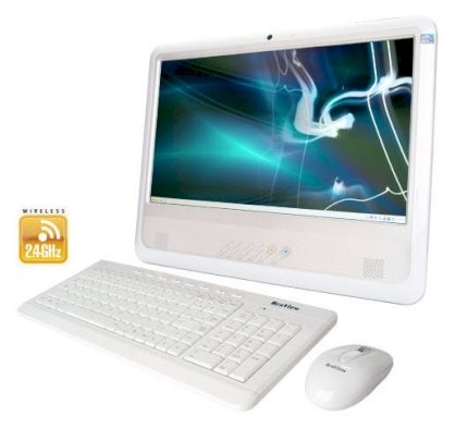 Máy tính Desktop Braview All in One 1851I (Intel Atom 330 1.6Hz, Ram 2GB , HDD 250GB , DVD-ROM, Monitor TFT LCD WXGA 18.5 Inch, Windows 7 Starter)