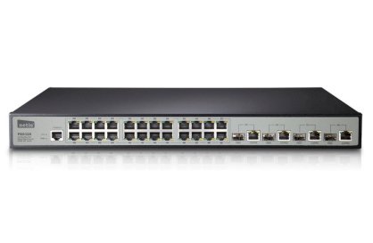 Netis PE6328 (PE6204) 24FE+4 Combo-Port Gigabit Ethernet SNMP PoE Switch/802.3af