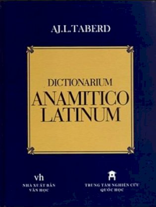 Dictionarium Anamitico Latinum