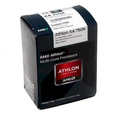 AMD Athlon II X4 750K AD750KWOHJBOX (3.4GHz, 4MB L2 cache, Socket FM2, 100W)