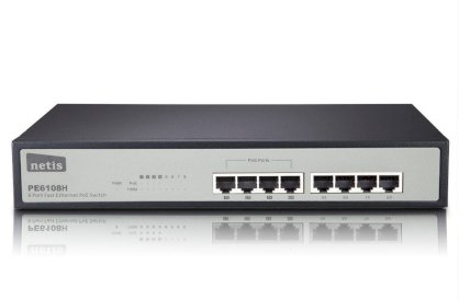 Switch 8 Port PoE PE6108 Netis Fast Ethernet