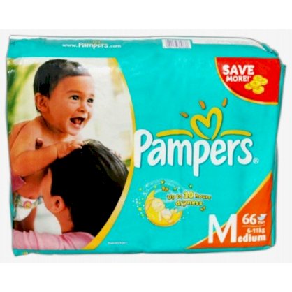 Bỉm Pampers M 66 miếng