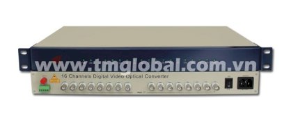 TM GLOBAL - Thiết bị Mã hóa Video quang 16 kênh