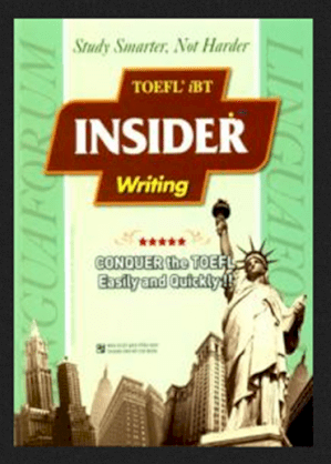 Toefl iBT insider writing (Dùng kèm 1 audio CD)