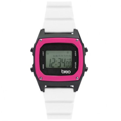 Đồng hồ đeo tay nam Breo Binary Watch White Pink