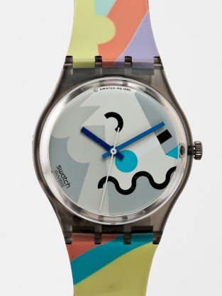 Vintage Swatch Cosmesis by Alessandro Mendini Watch GM103 